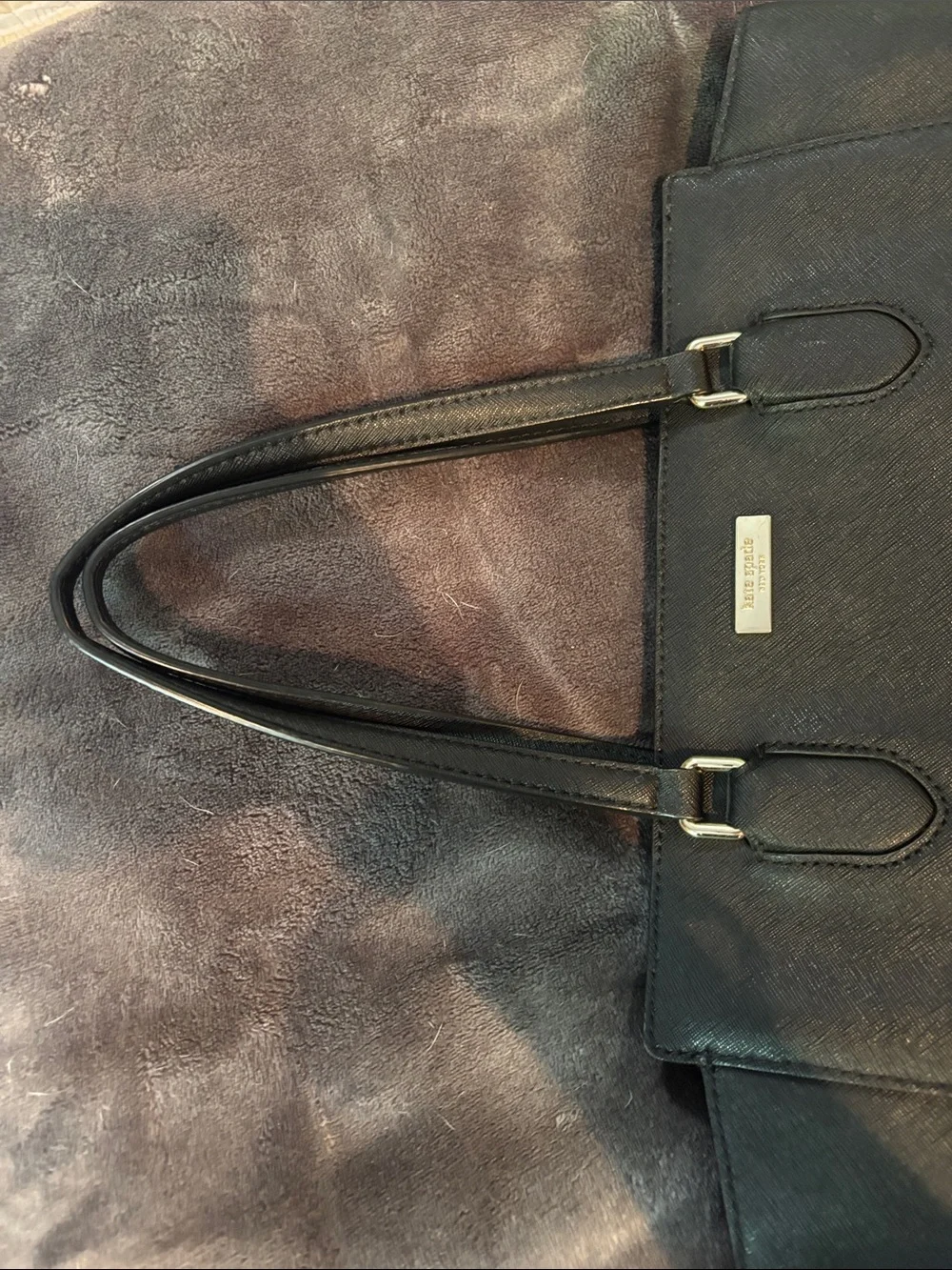Kate Spade Laurel Tote Bag black-excellent condition!!